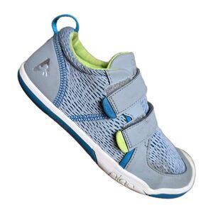 Plae TY Sneakers Nexus Grey Size 1Y, 2-strap Hook & Loop Closure, School